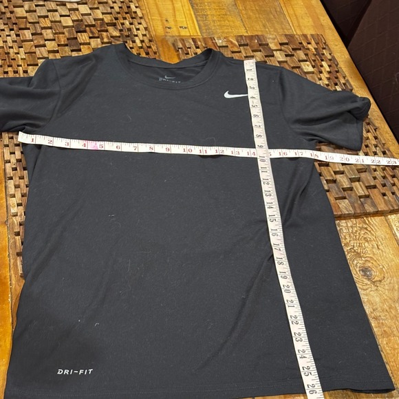 Nike Dri Fit Mens Black Short Sleeve Athletic T Shirt Size S - Picture 8 of 8